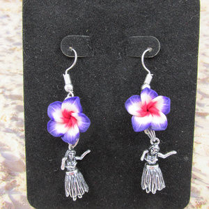SilverPlated Island Dancer Earring w/dangling legs